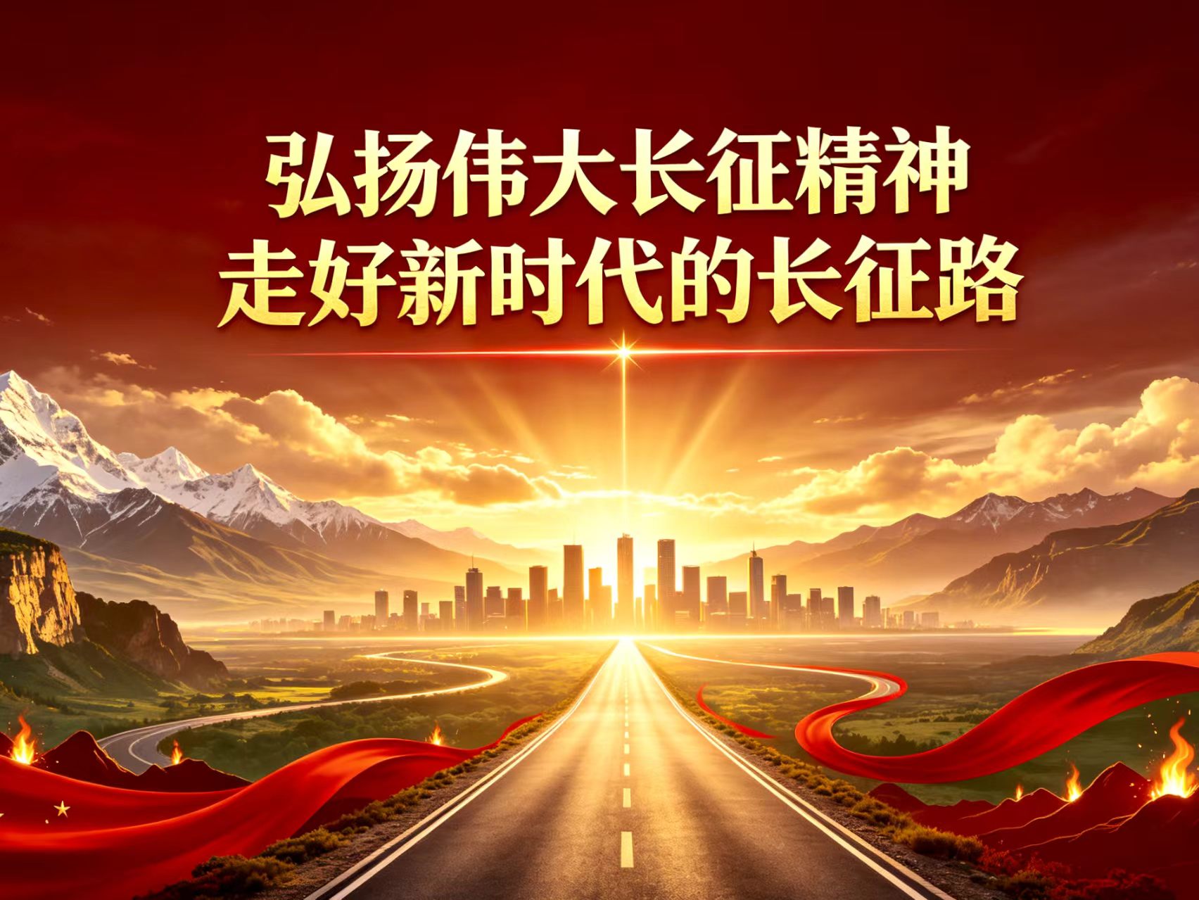 弘扬伟大长征精神 走好新时代的长征路
